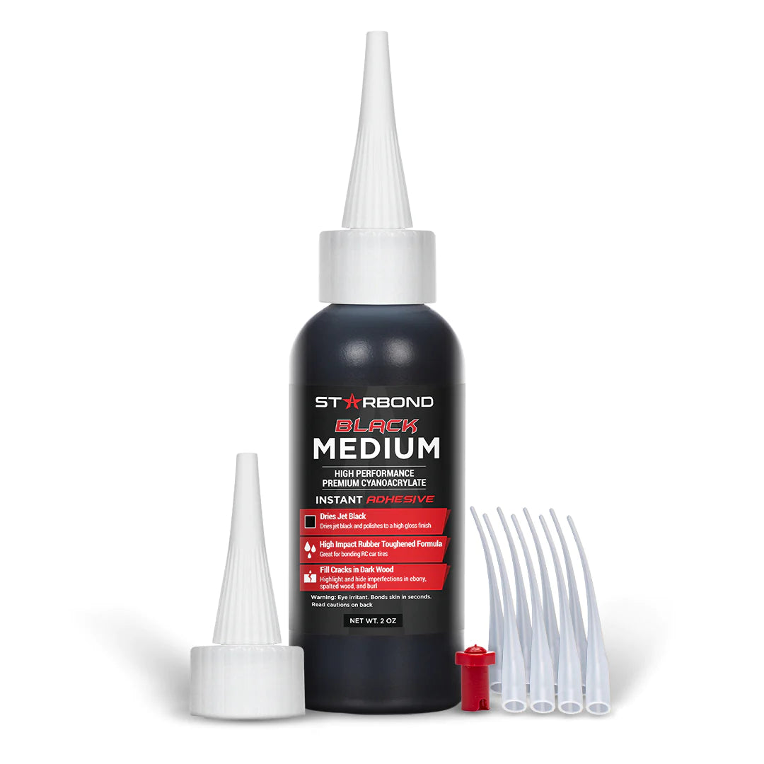 Starbond Black Medium Cyanoacrylate (CA) - Super Glue, KE-150